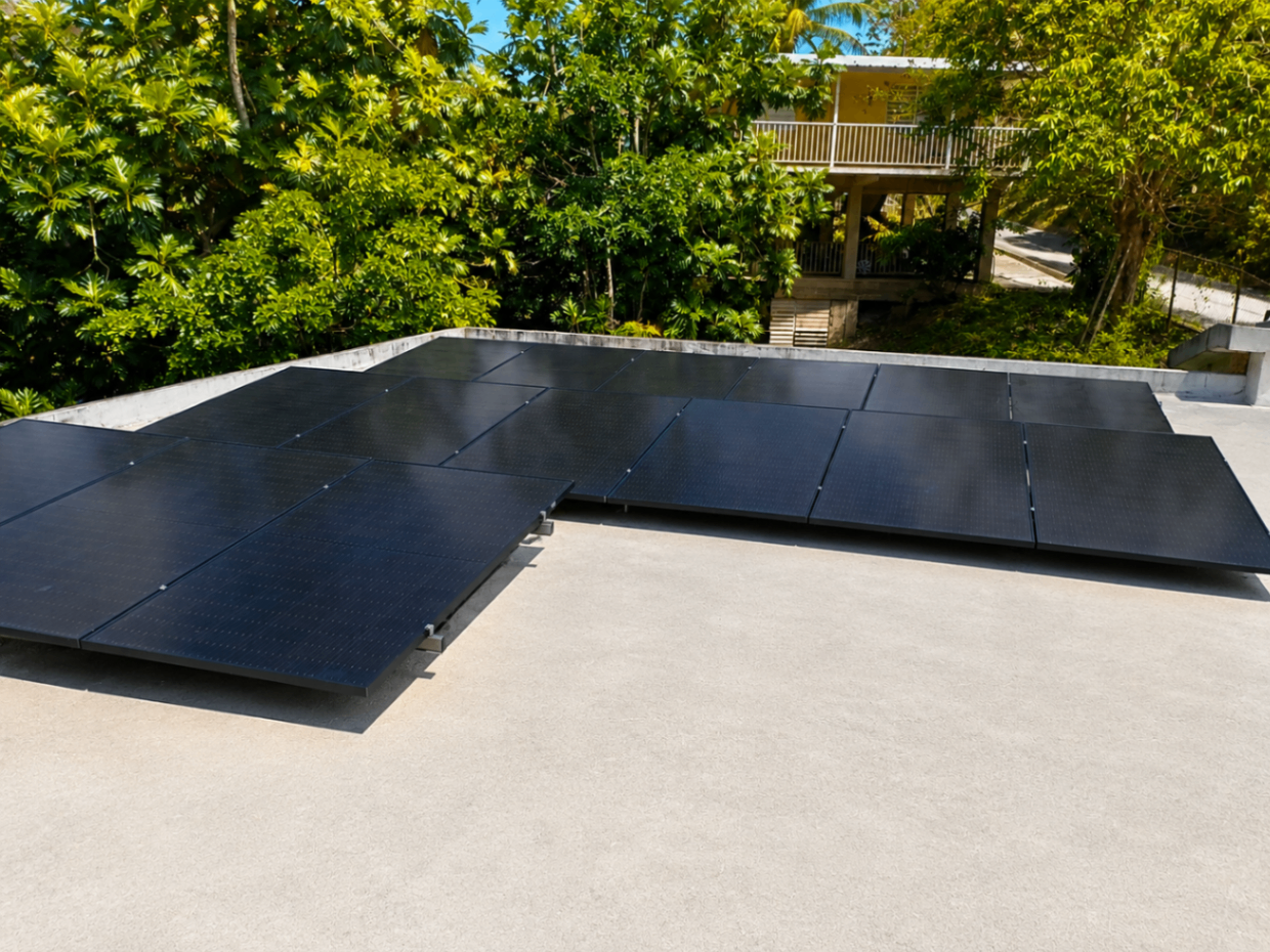 Instalación solar de JUAPI Energy